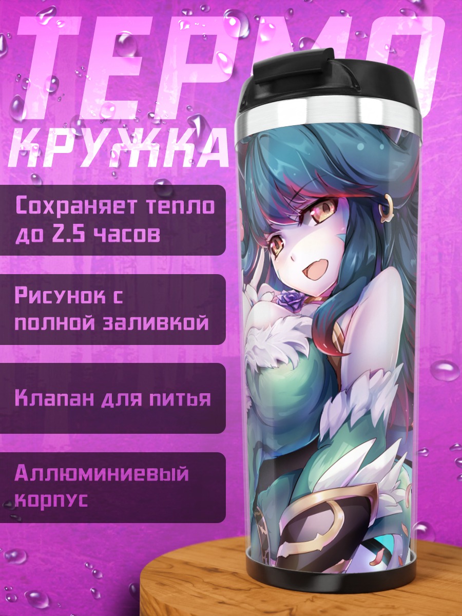 Термокружка Линтия в цветах