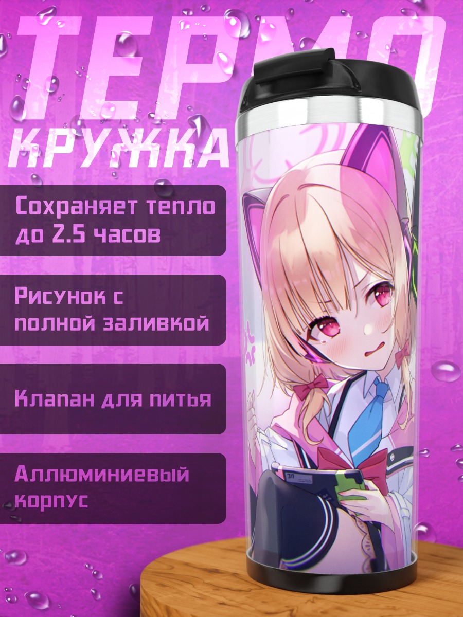 Термокружка Мидори и Момои