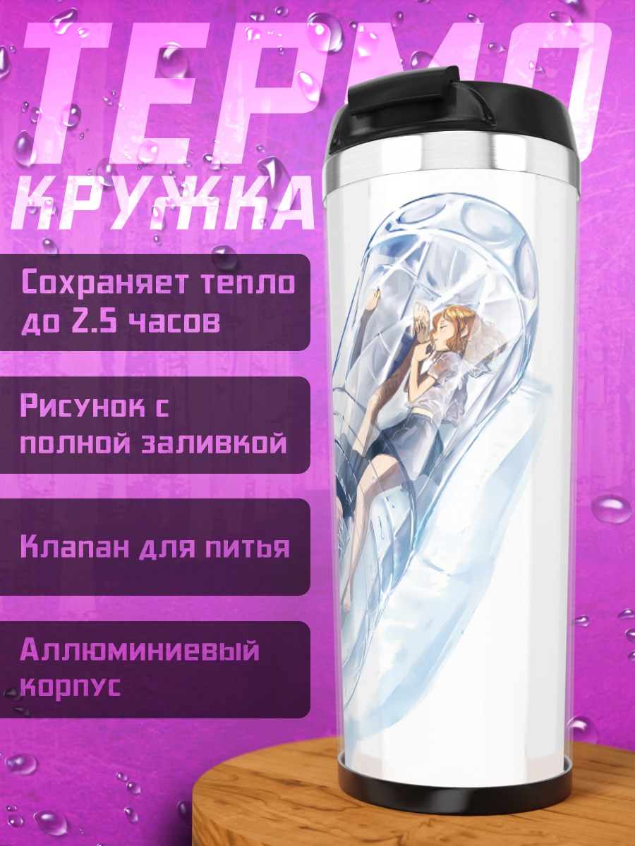 Термокружка Девушки в бутылке