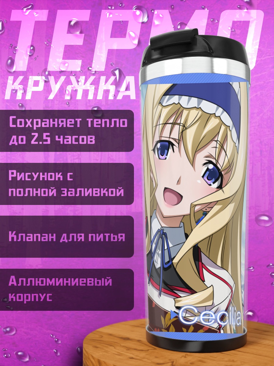 Термокружка Сесилия Алкотт в форме