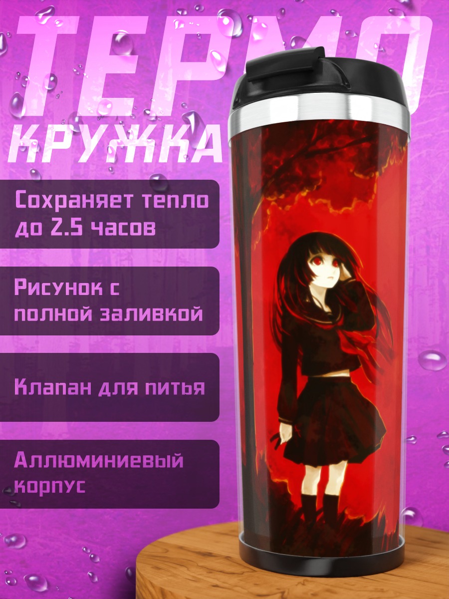 Термокружка Эмма Ай на закате