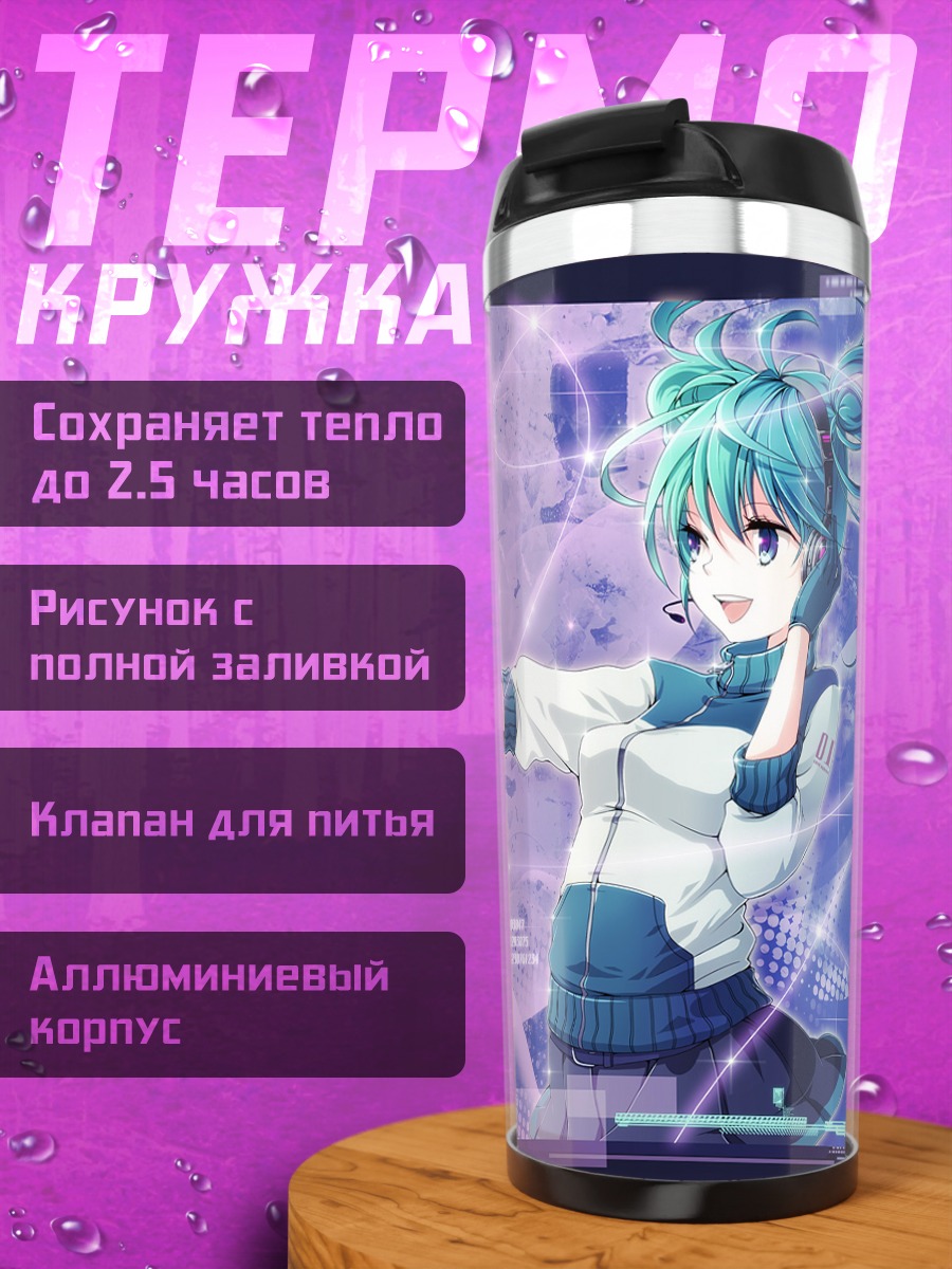 Термокружка Мику Хацунэ в цифрах