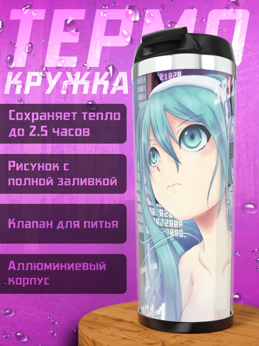 Термокружка Мику Хацунэ в цифрах