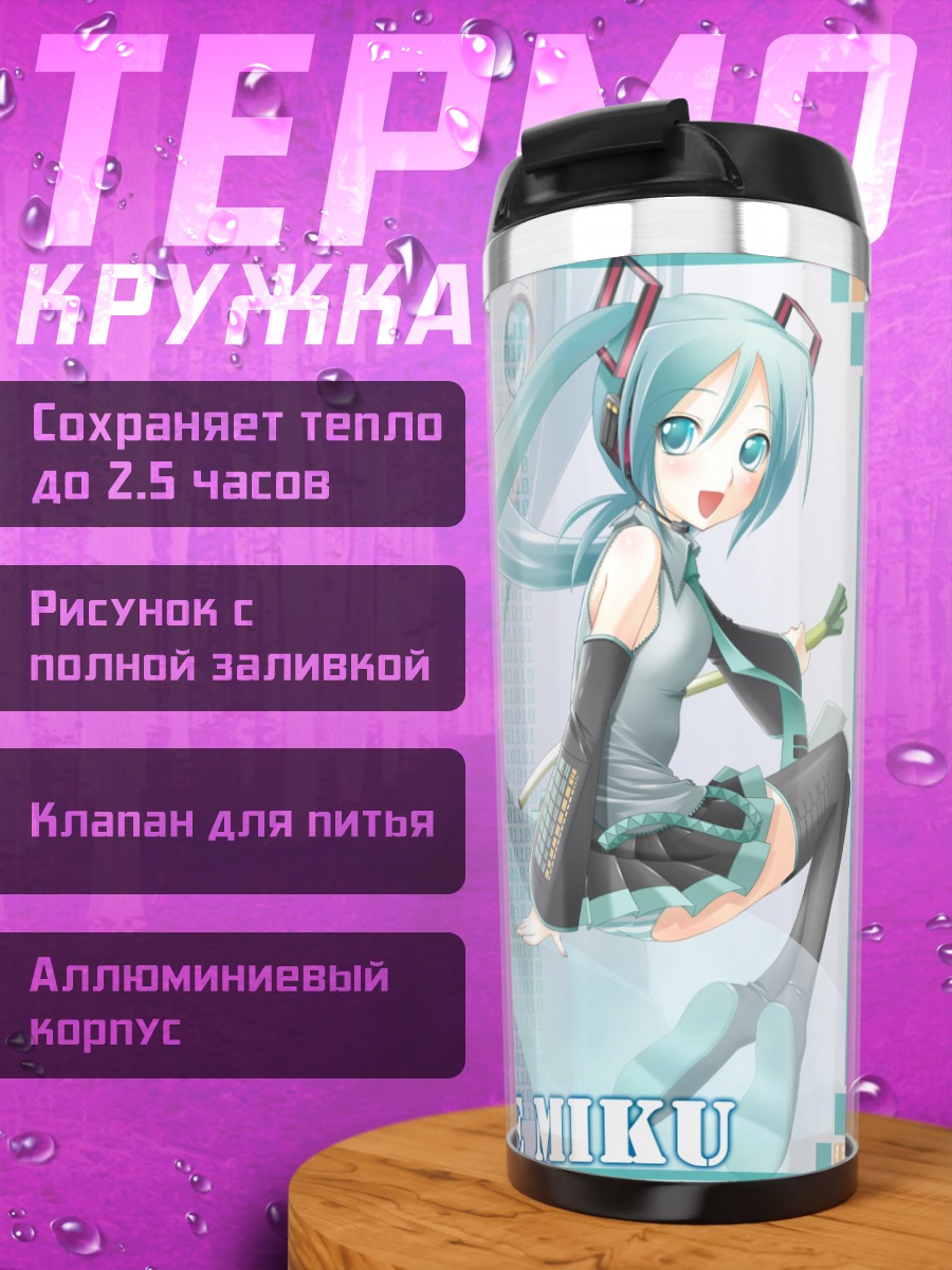 Термокружка Мику Хацунэ в цифрах