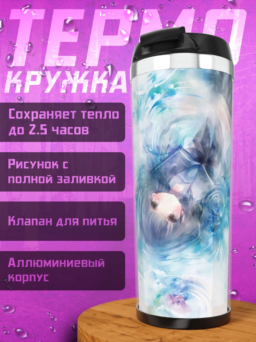 Термокружка Погружение в воду