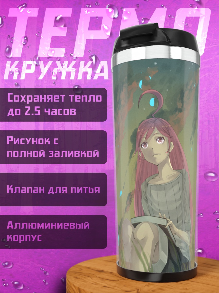 Термокружка Мику в цветах