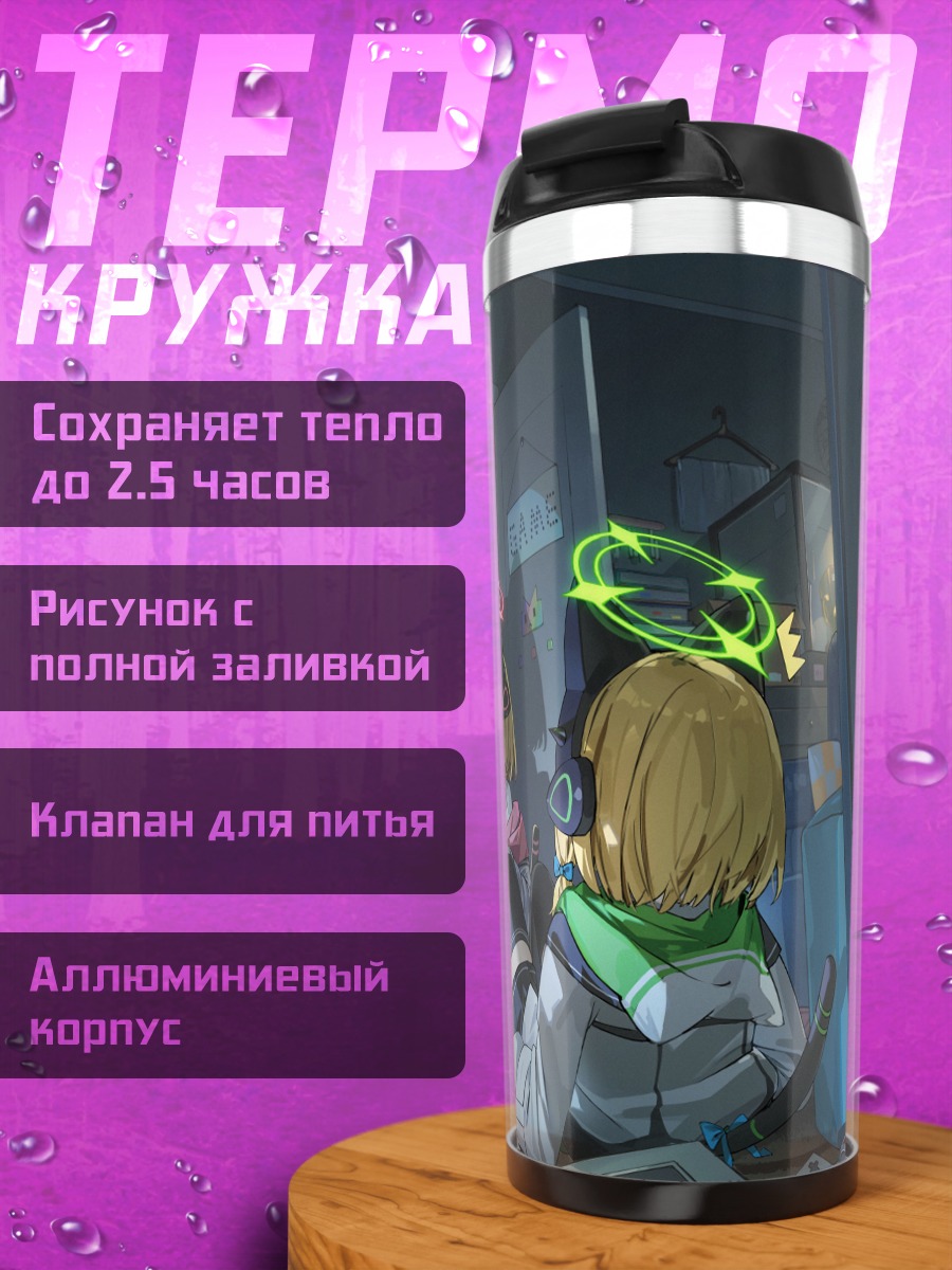 Термокружка Мидори и Момои в игре