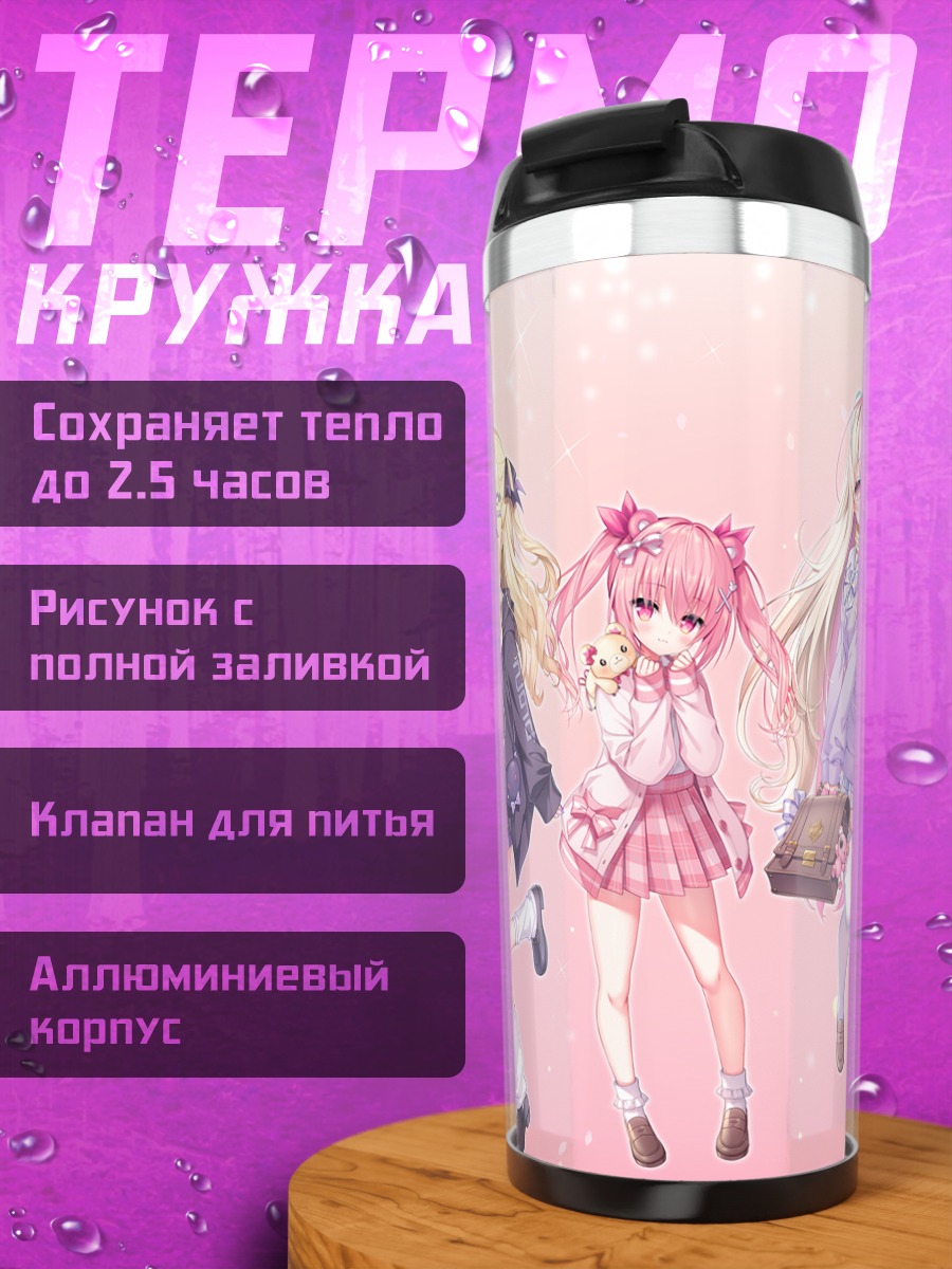 Термокружка Девушки Re:Act