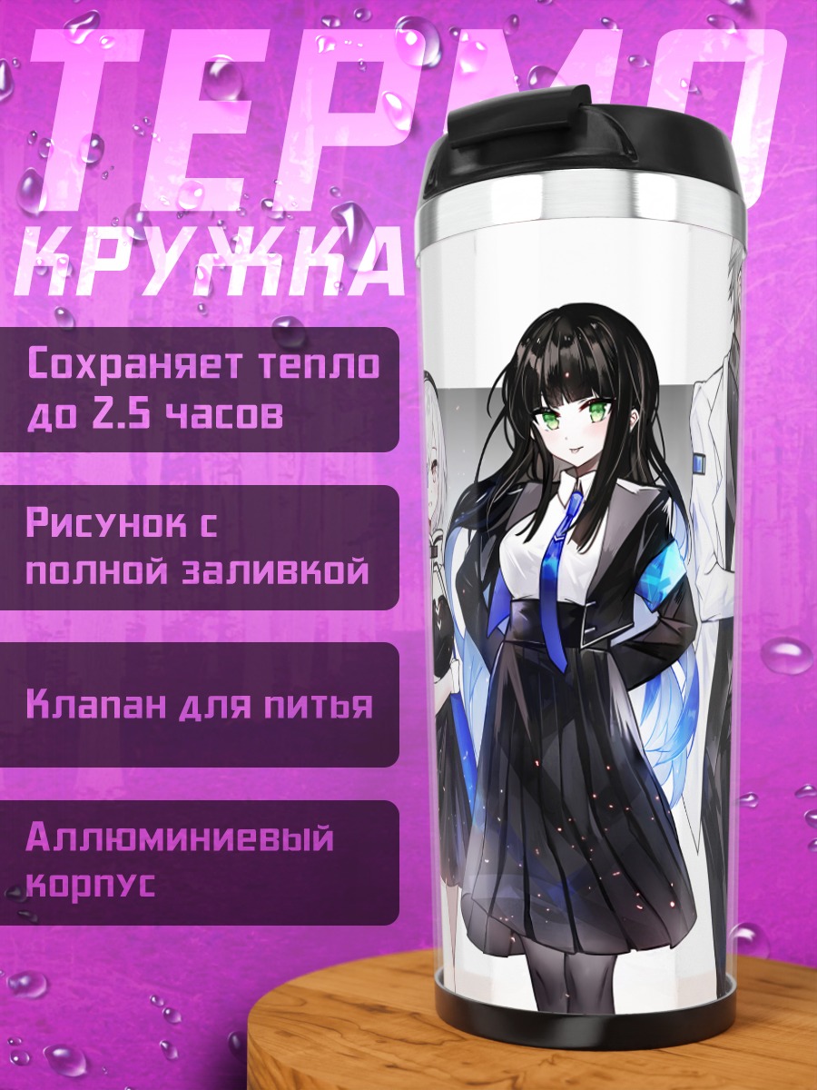 Термокружка Группа в наушниках