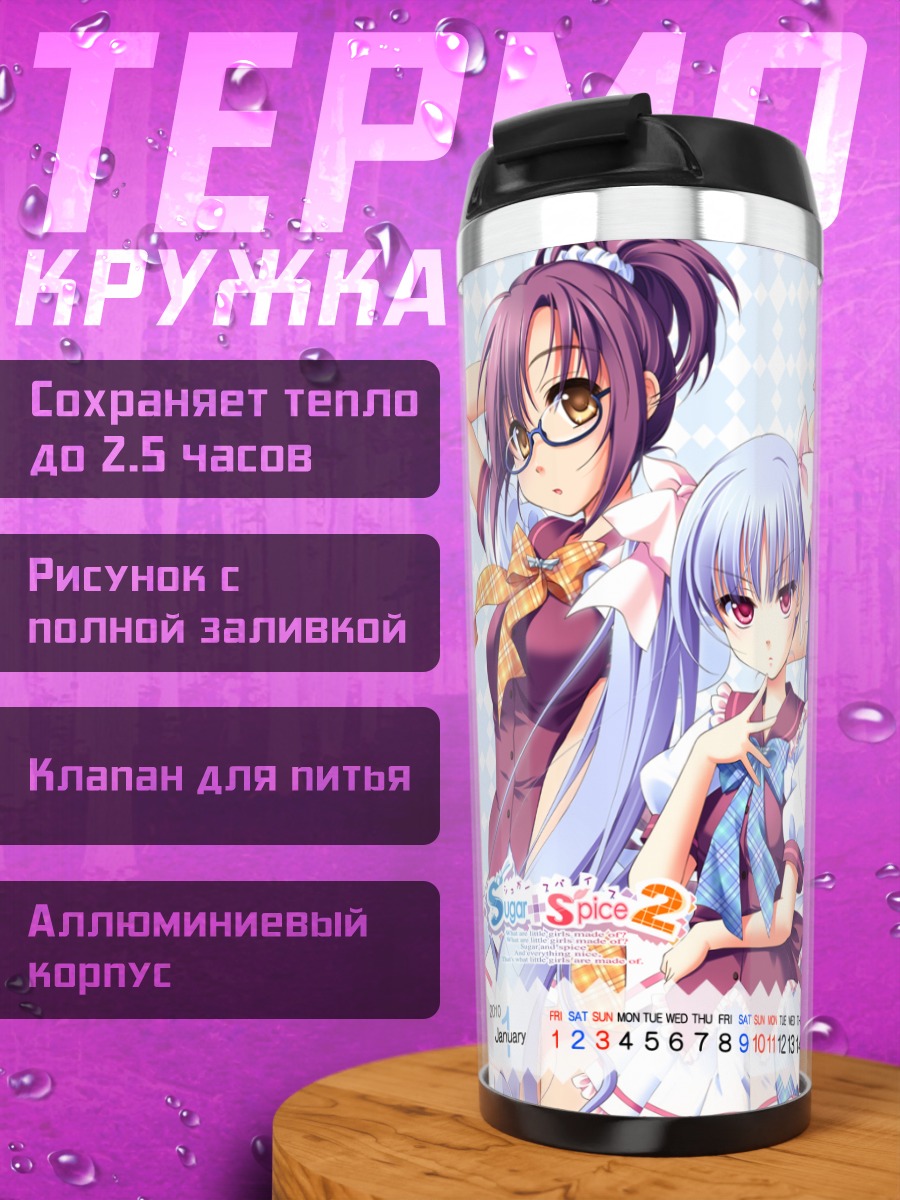 Термокружка Девушки Sugar Spice 2
