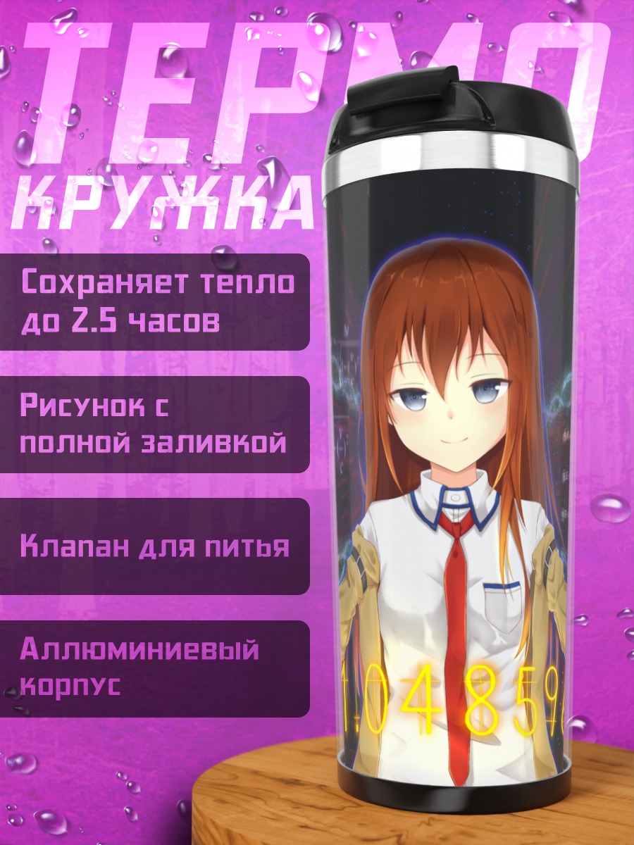 Термокружка Курису Макисэ в формулах