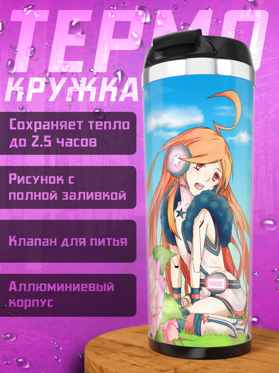 Термокружка Мику в цветах