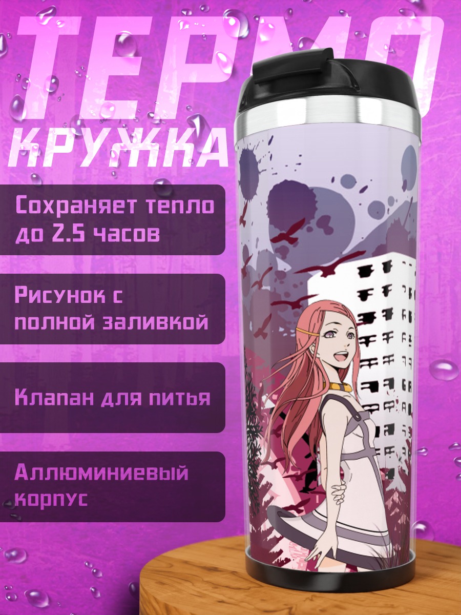 Термокружка Анемон в городе