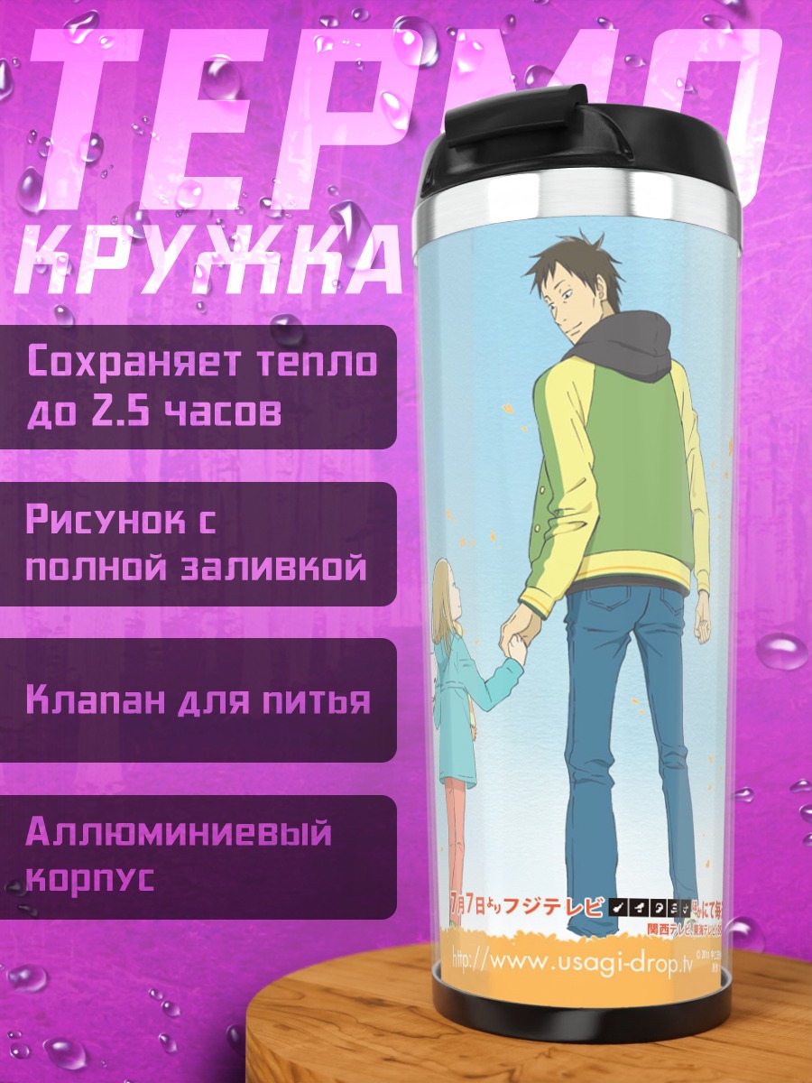 Термокружка Рин Кага и Дайкичи