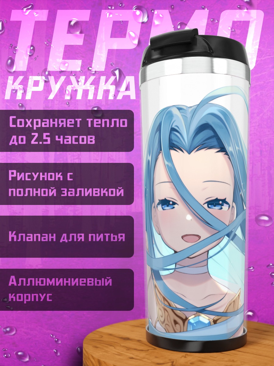 Термокружка Лирия в облаках