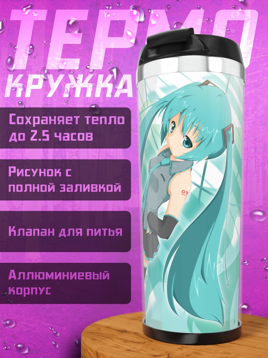Термокружка Мику Хацунэ в цифрах