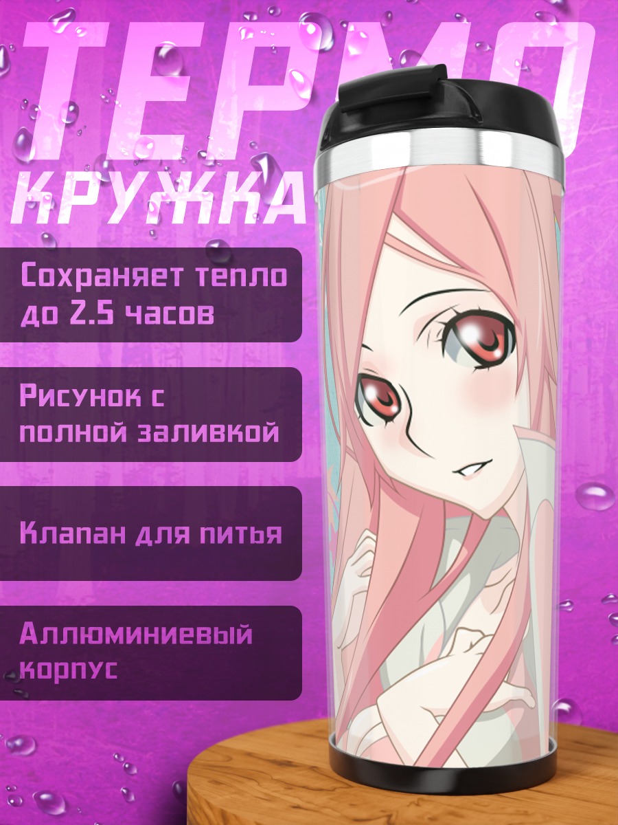 Термокружка Тоа в цветах
