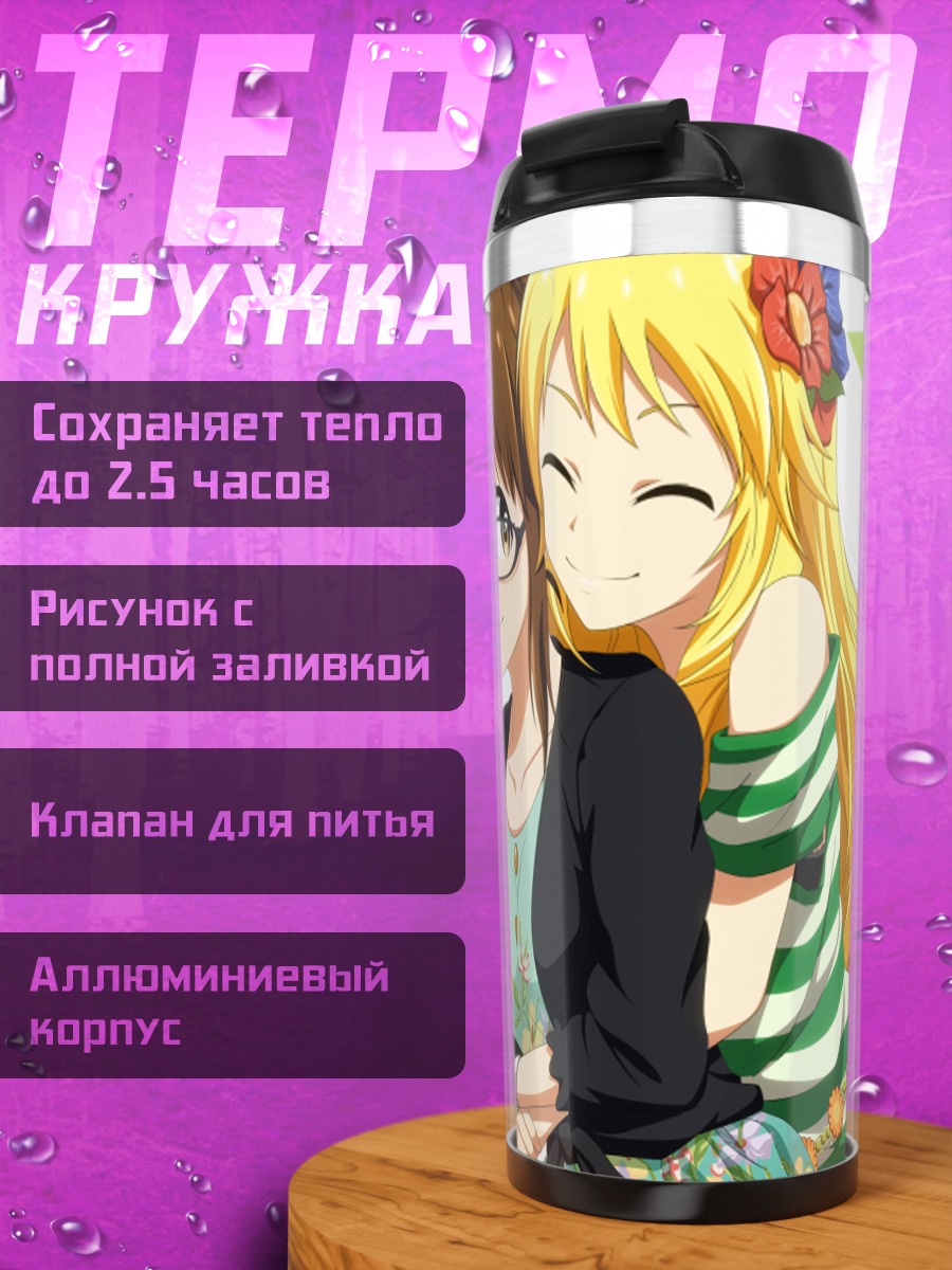 Термокружка Рицуко и Мики
