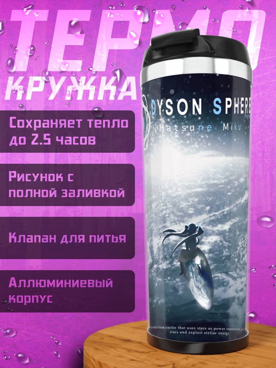 Термокружка Мику Хацунэ в космосе