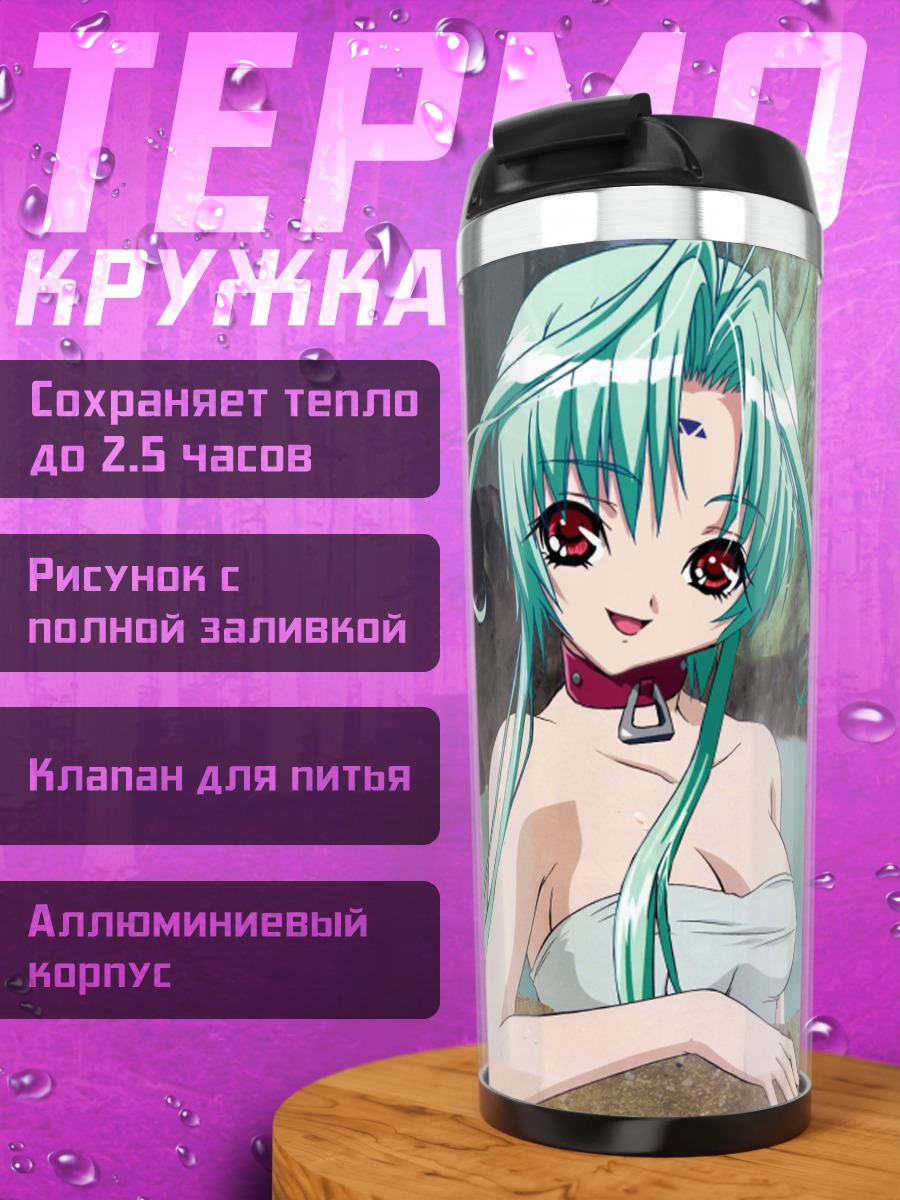 Термокружка Миу и Рен в источнике