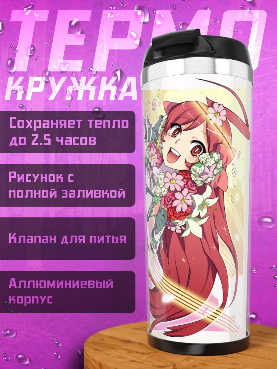 Термокружка Мику в цветах
