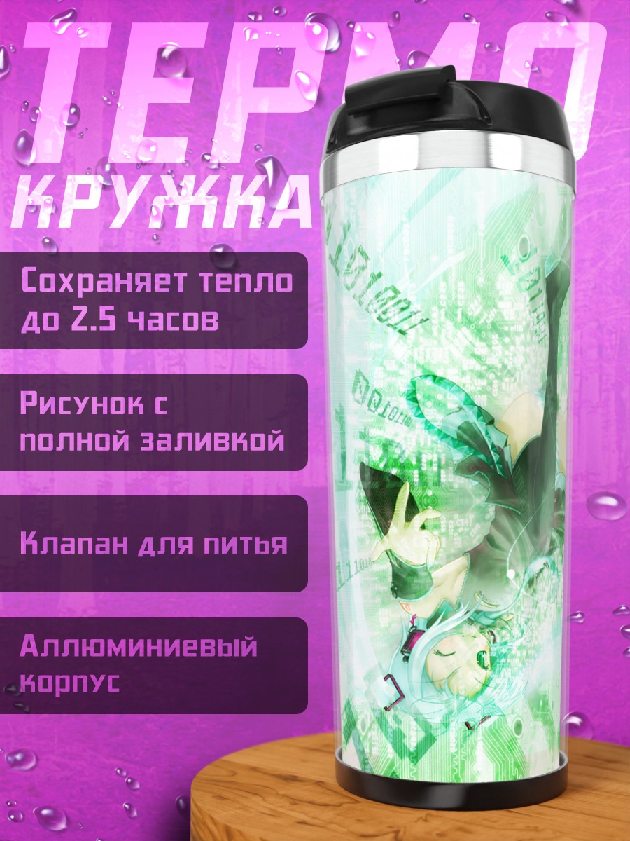 Термокружка Мику Хацунэ в цифрах