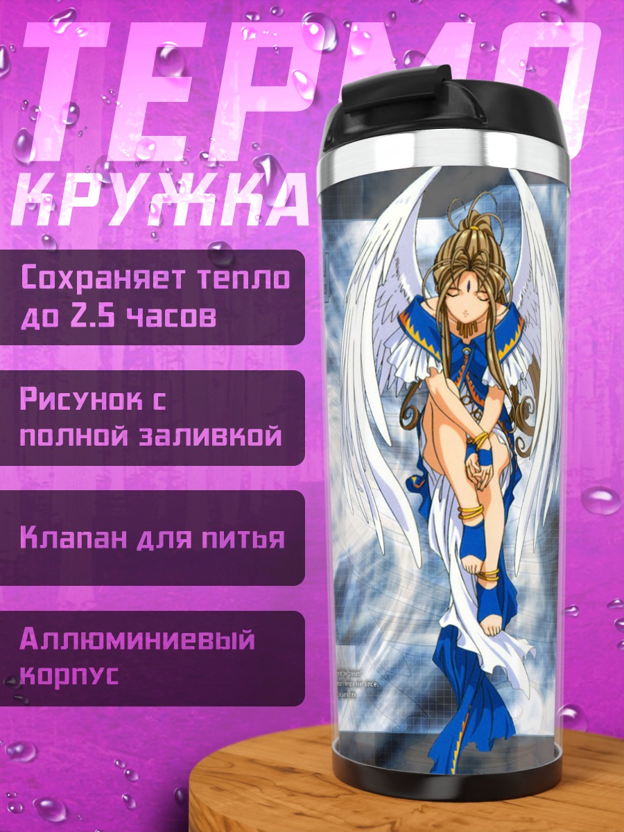 Термокружка Бельданди в облаках