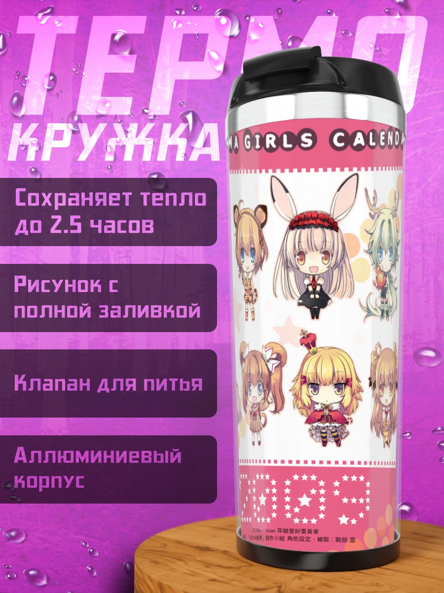 Термокружка Анима Девочки