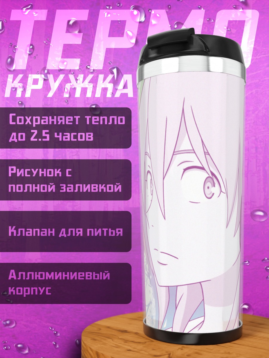 Термокружка Эврика в наушниках