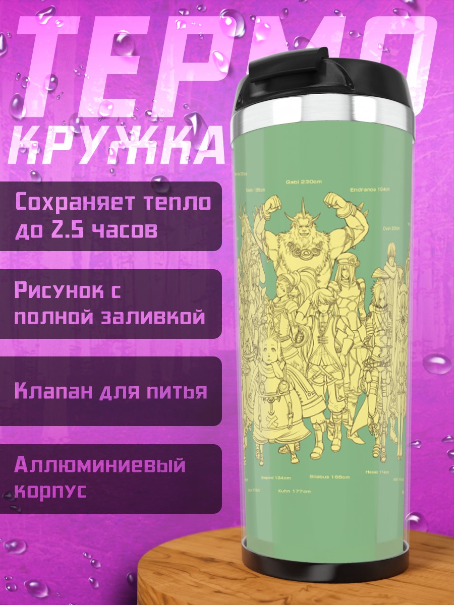Термокружка Герои .hack//g.u