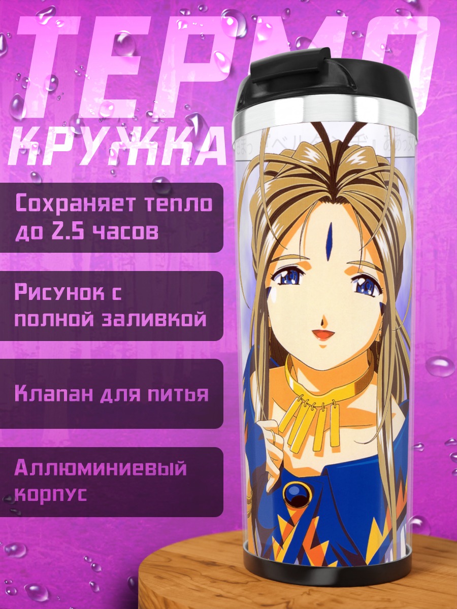 Термокружка Бельданди в синем