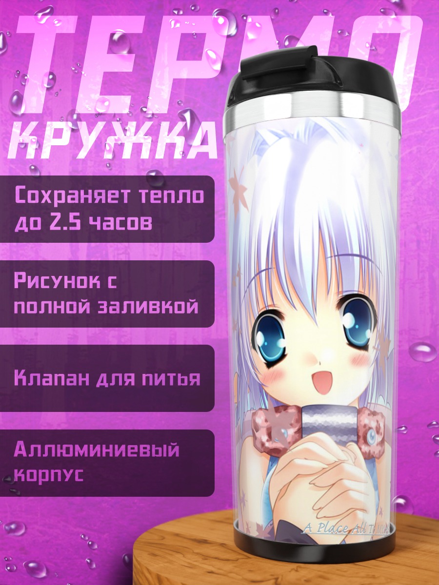 Термокружка Нина Фромм в цветах