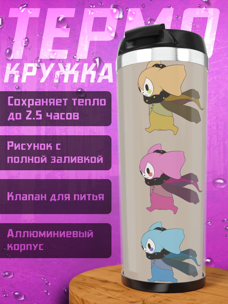 Термокружка Шарлотта в цветах