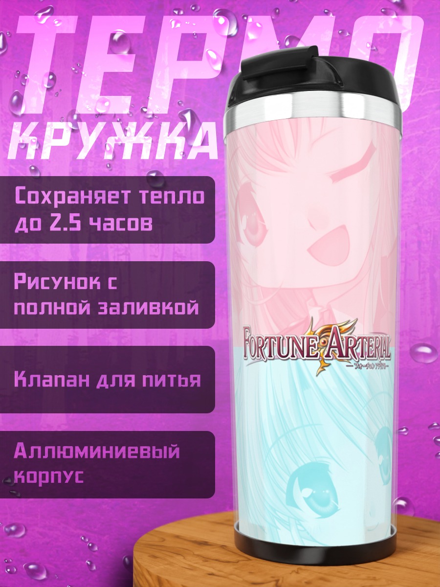 Термокружка Эрика Сендо и Широ Тоги