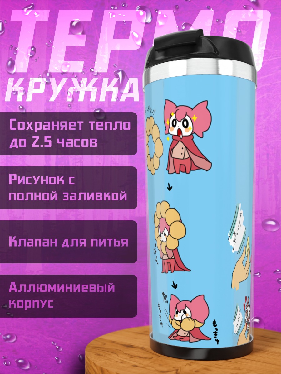 Термокружка Шарлотта в деталях