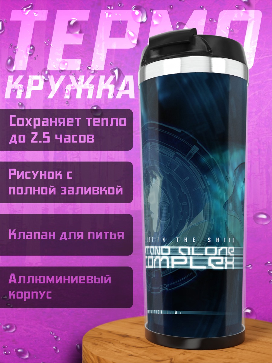 Термокружка Мотоко Кусанаги в сети