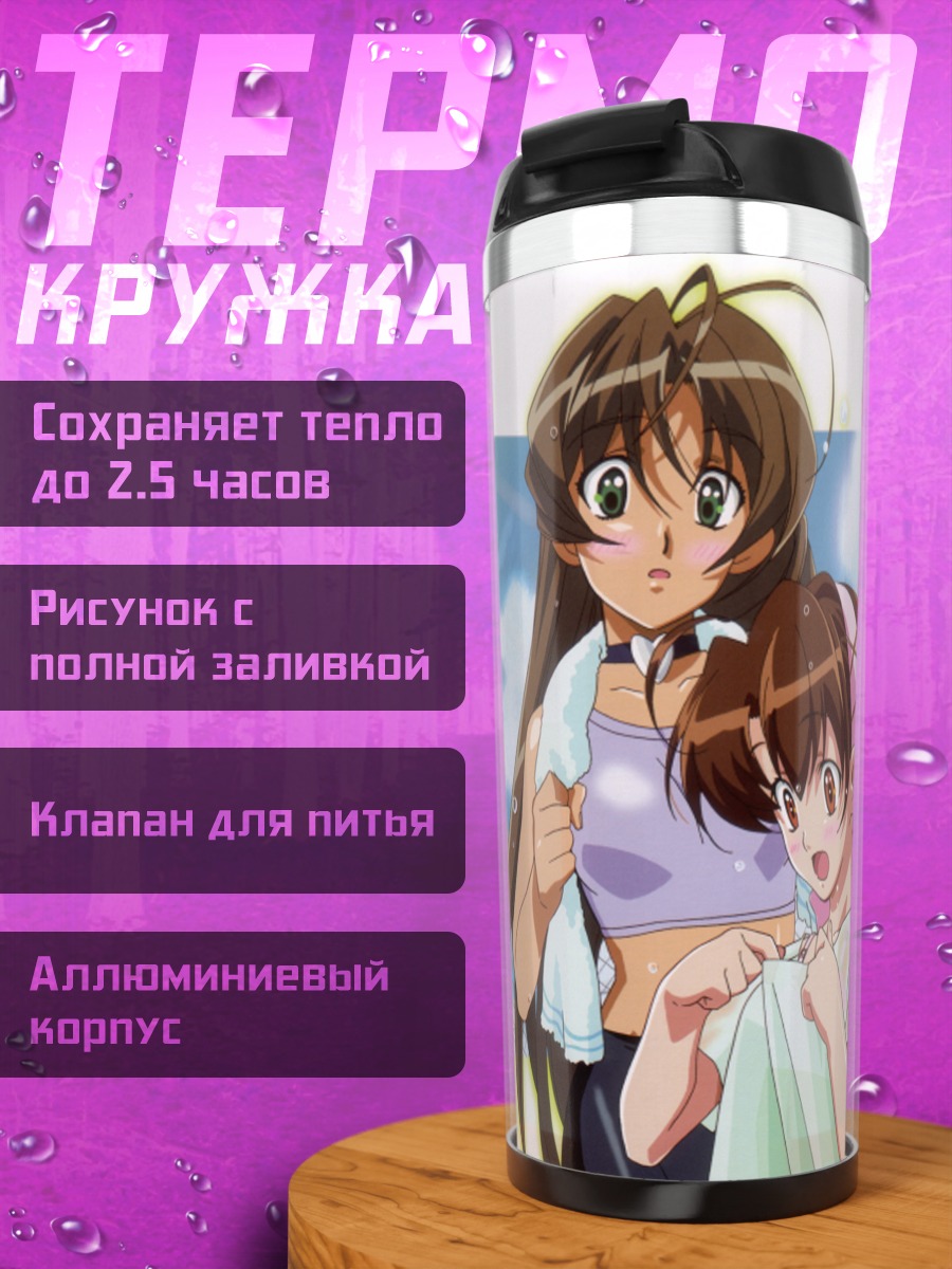 Термокружка Клубничные яйца