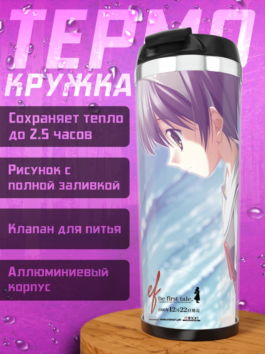 Термокружка Кей Синдо у моря